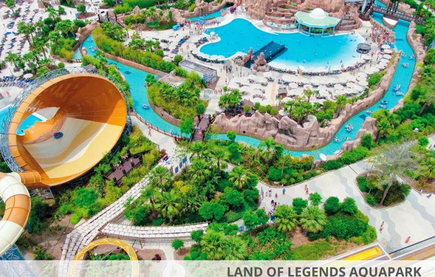 THE LAND OF LEGENDS THEME PARK ANTALYA NIGHT SHOW INCLUDED