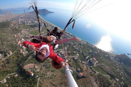 FREE FLYING ALANYA PARAGLIDING TOUR FROM ANTALYA (GROUP TOUR)