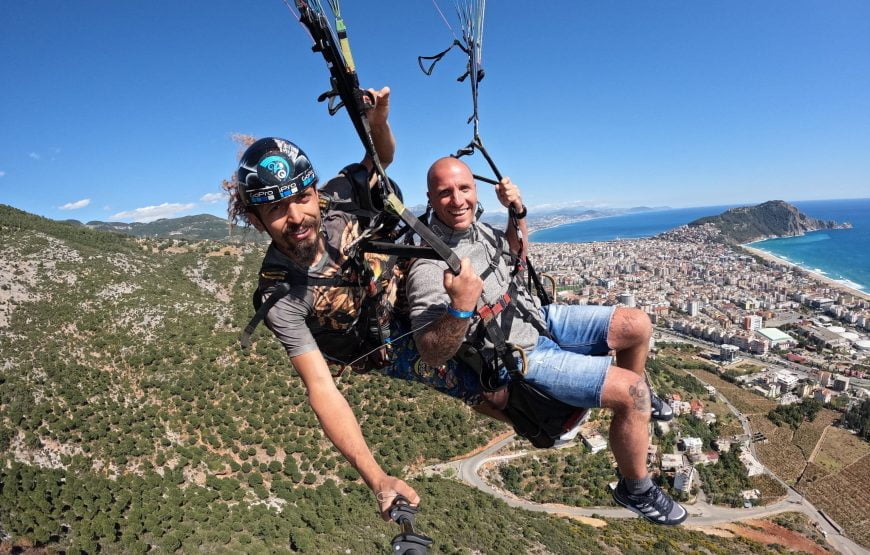 ALANYA FREE FLYING PARAGLIDING TOUR FROM ANTALYA (PRIVATE)