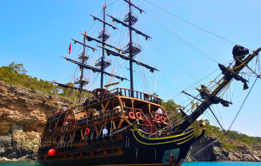 KEMER PARTY PIRATE BOAT DAILY TRIP FROM ANTALYA (GROUP TOUR)