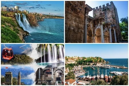 ANTALYA CITY TOUR WITH WATERFALLS AND CABLE CAR OR BOAT TRIP