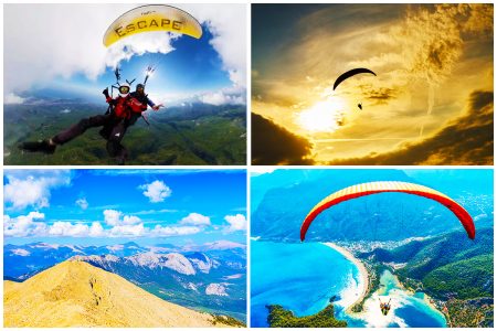 PARAGLIDING FROM OLYMPOS IN ANTALYA (PRIVATE TOUR)