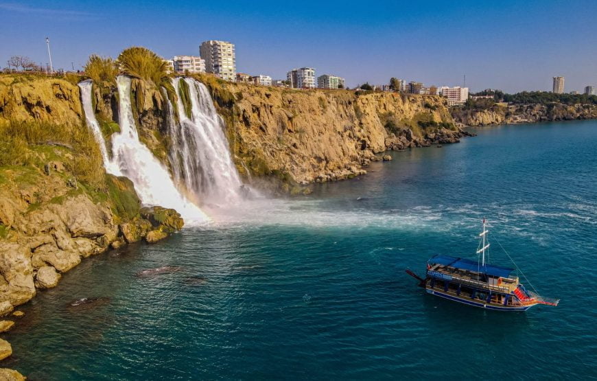 DAILY BOAT TRIP TO ANTALYA LOWER DÜDEN WATERFALL