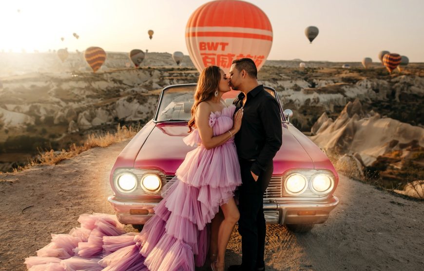 MARRIAGE PROPOSAL PHOTO SHOOTING WITH HOT AIR BALLOON FLIGHT IN CAPPADOCIA